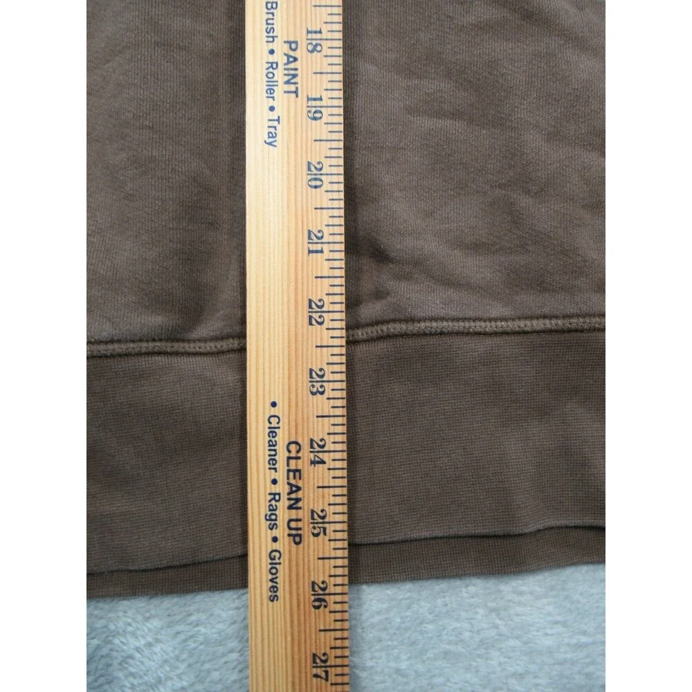 Banana Republic Hoodie Mens XL Tall Brown Long Sleeve Sweatshirt Pullover Y2K